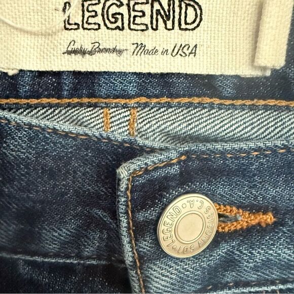 Lucky Brand Legend Vintage Straight Sutter Creek Blue Denim Jeans - Picture 3 of 8